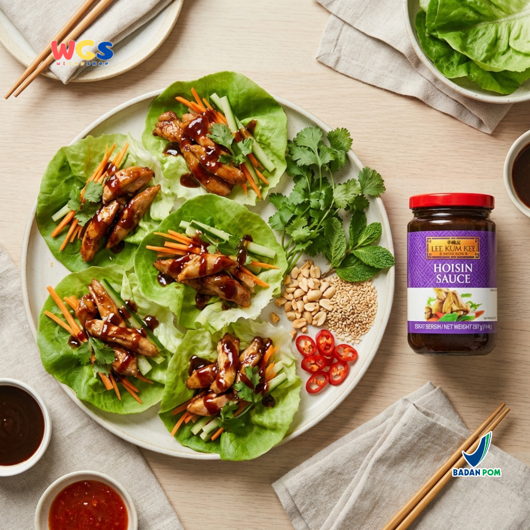 Lee Kum Kee Hoisin Sauce 397g - Saus Hoisin Manis Gurih Premium untuk Marinasi & Tumisan