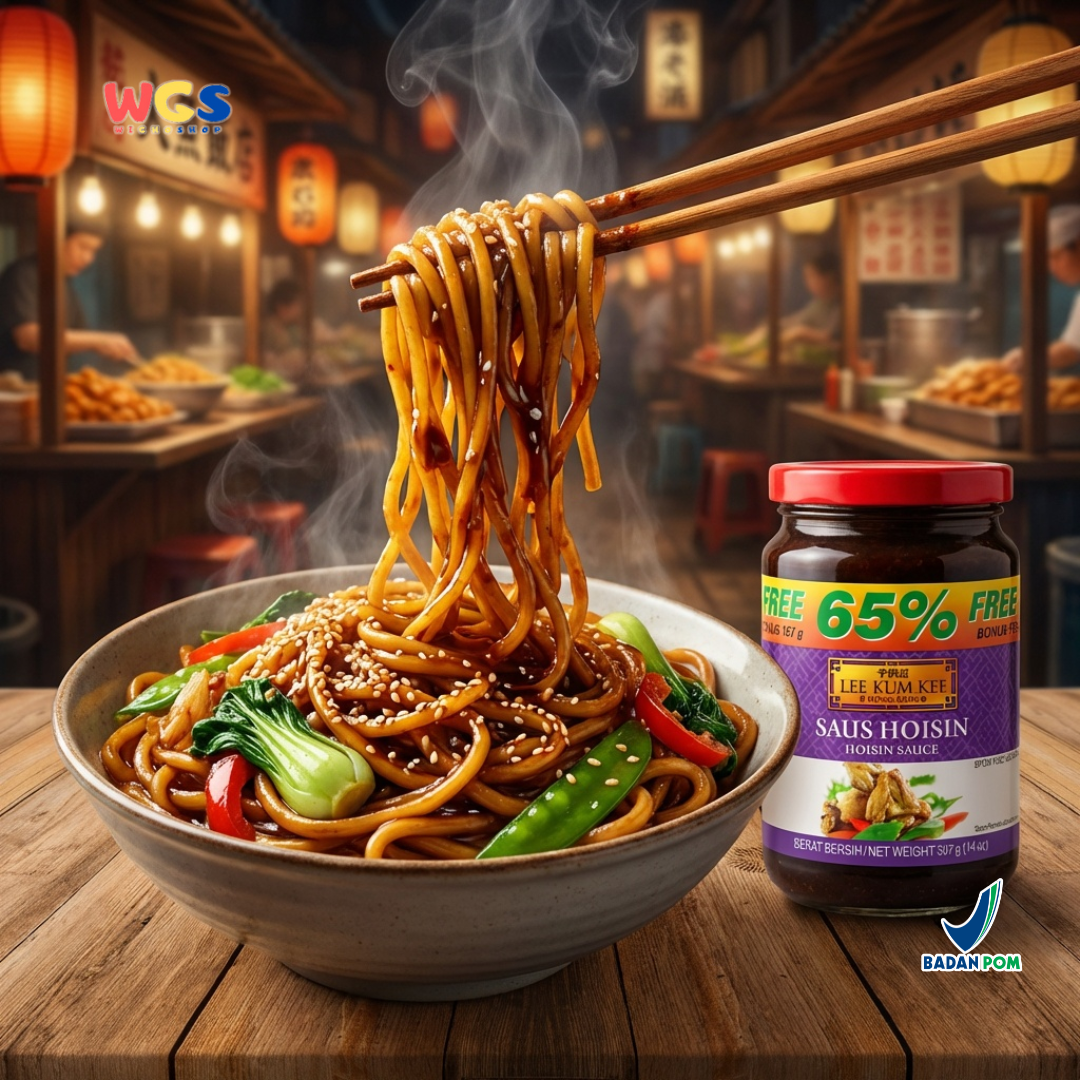 Lee Kum Kee Hoisin Sauce 397g - Saus Hoisin Manis Gurih Premium untuk Marinasi & Tumisan