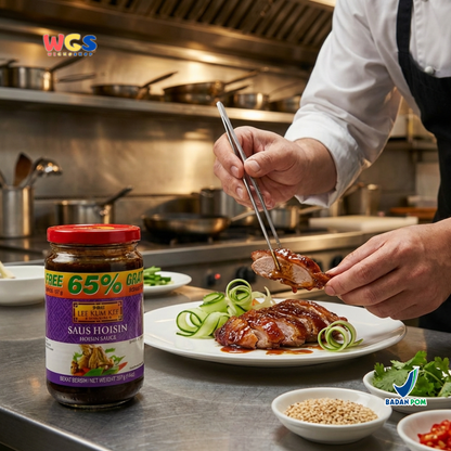 Lee Kum Kee Hoisin Sauce 397g - Saus Hoisin Manis Gurih Premium untuk Marinasi & Tumisan