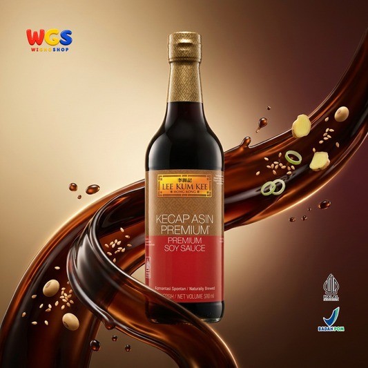 Lee Kum Kee Kecap Asin Premium Soy Sauce 500ml - Fermentasi Alami Marinasi Tumis Nasi Mie Ayam Daging