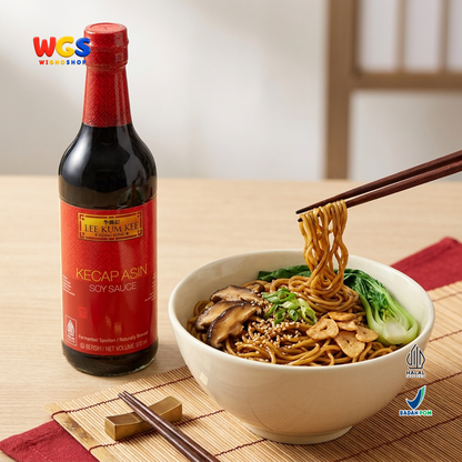 Lee Kum Kee Kecap Asin Soy Sauce 500ml - Light Soy Sauce Fermentasi Alami Marinasi Tumis Nasi Mie Bumbu Masak