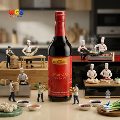 Lee Kum Kee Kecap Asin Soy Sauce 500ml - Light Soy Sauce Fermentasi Alami Marinasi Tumis Nasi Mie Bumbu Masak