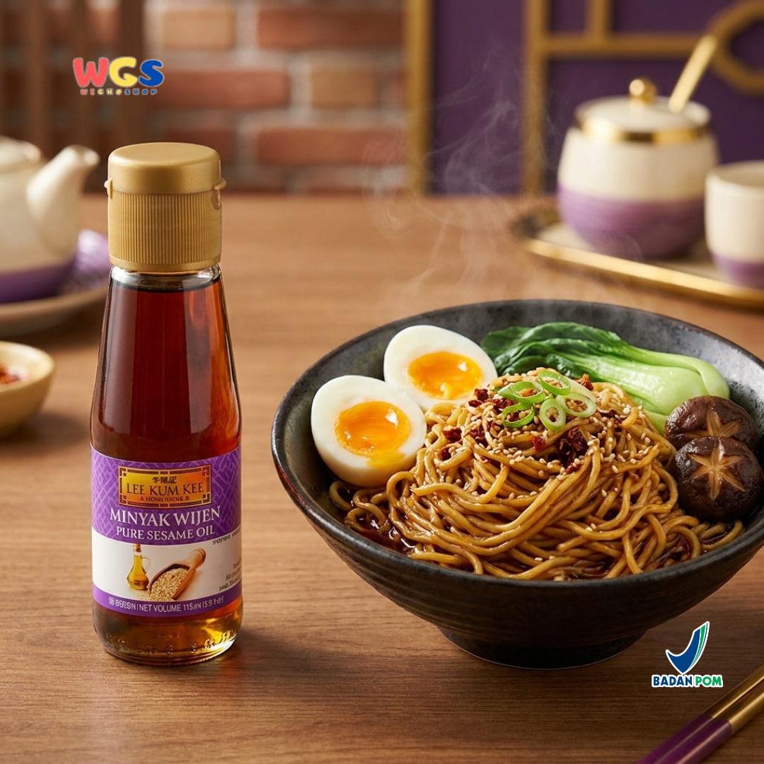 Lee Kum Kee Minyak Wijen 115ml - Pure Sesame Oil Bumbu Tumis Nasi Goreng Mie Ayam Saus Marinasi Dapur