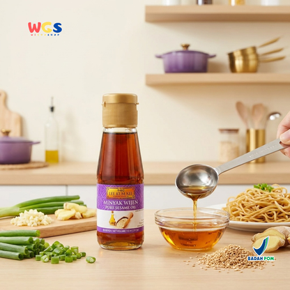 Lee Kum Kee Minyak Wijen 115ml - Pure Sesame Oil Bumbu Tumis Nasi Goreng Mie Ayam Saus Marinasi Dapur