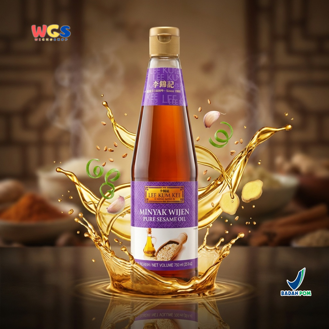 Lee Kum Kee Minyak Wijen 750ml - Pure Sesame Oil Bumbu Masak Tumis Nasi Goreng Mie Ayam Saus Marinasi