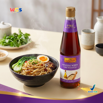 Lee Kum Kee Minyak Wijen 750ml - Pure Sesame Oil Bumbu Masak Tumis Nasi Goreng Mie Ayam Saus Marinasi