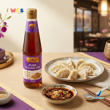 Lee Kum Kee Minyak Wijen 750ml - Pure Sesame Oil Bumbu Masak Tumis Nasi Goreng Mie Ayam Saus Marinasi