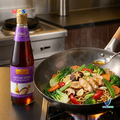 Lee Kum Kee Minyak Wijen 750ml - Pure Sesame Oil Bumbu Masak Tumis Nasi Goreng Mie Ayam Saus Marinasi