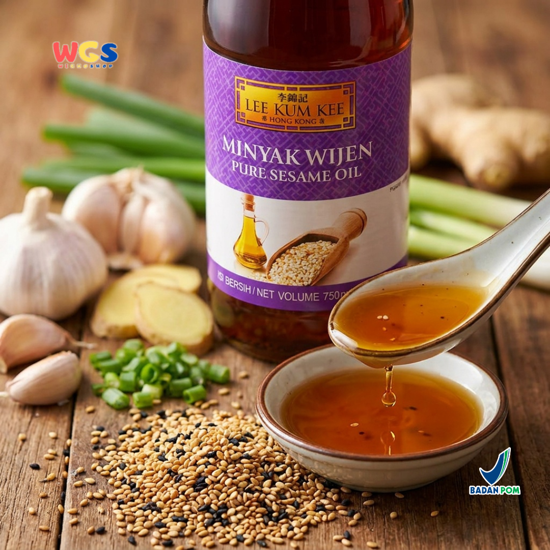 Lee Kum Kee Minyak Wijen 750ml - Pure Sesame Oil Bumbu Masak Tumis Nasi Goreng Mie Ayam Saus Marinasi