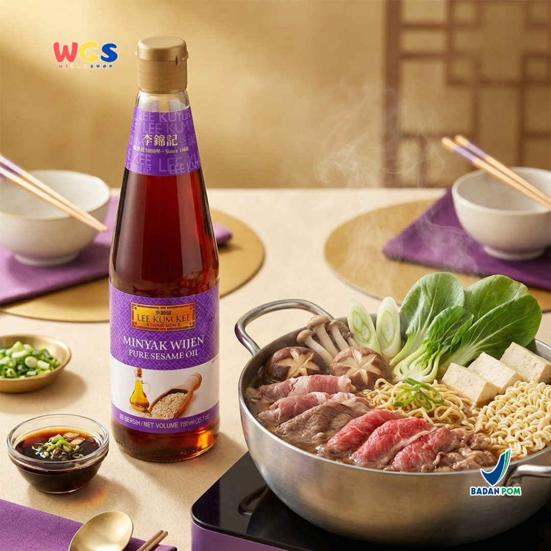 Lee Kum Kee Minyak Wijen 750ml - Pure Sesame Oil Bumbu Masak Tumis Nasi Goreng Mie Ayam Saus Marinasi