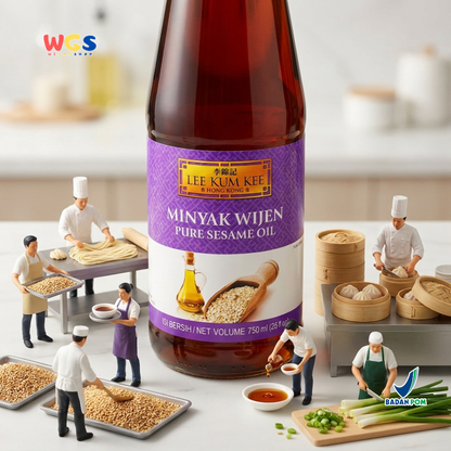Lee Kum Kee Minyak Wijen 750ml - Pure Sesame Oil Bumbu Masak Tumis Nasi Goreng Mie Ayam Saus Marinasi