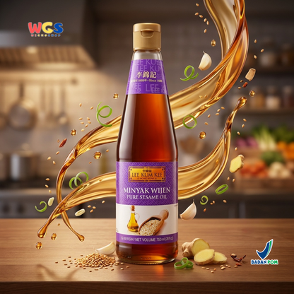 Lee Kum Kee Minyak Wijen 750ml - Pure Sesame Oil Bumbu Masak Tumis Nasi Goreng Mie Ayam Saus Marinasi