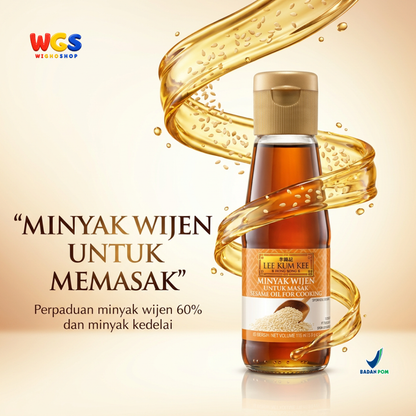 Lee Kum Kee Minyak Wijen untuk Masak 115ml - Blended Sesame Oil untuk Nasi Goreng Mie Tumisan Marinasi