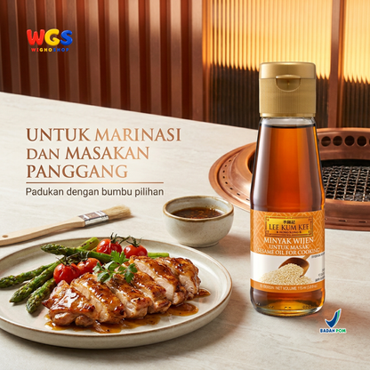 Lee Kum Kee Minyak Wijen untuk Masak 115ml - Blended Sesame Oil untuk Nasi Goreng Mie Tumisan Marinasi