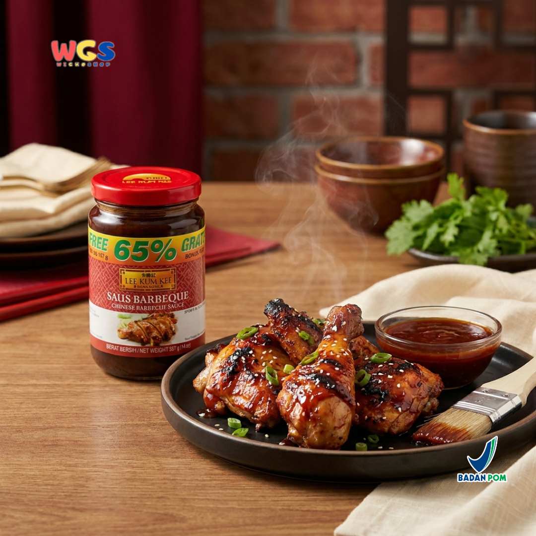 Lee Kum Kee Saus Barbeque 397g - Chinese Barbecue Sauce Marinasi BBQ Ayam Daging Panggang Grill Cocolan