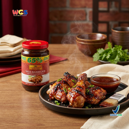 Lee Kum Kee Saus Barbeque 397g - Chinese Barbecue Sauce Marinasi BBQ Ayam Daging Panggang Grill Cocolan