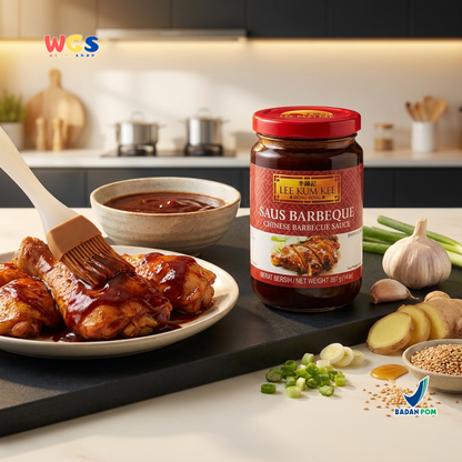Lee Kum Kee Saus Barbeque 397g - Chinese Barbecue Sauce Marinasi BBQ Ayam Daging Panggang Grill Cocolan