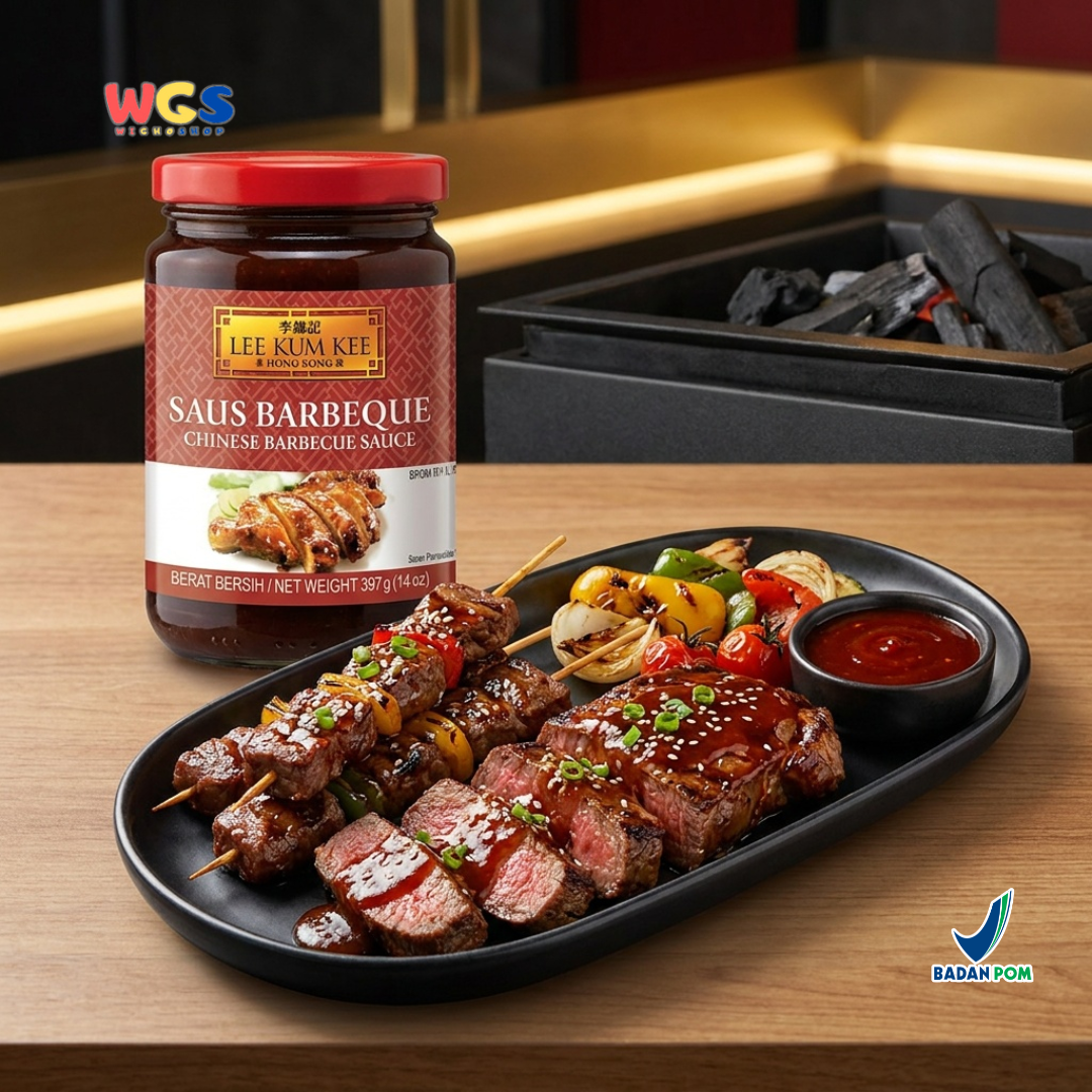 Lee Kum Kee Saus Barbeque 397g - Chinese Barbecue Sauce Marinasi BBQ Ayam Daging Panggang Grill Cocolan