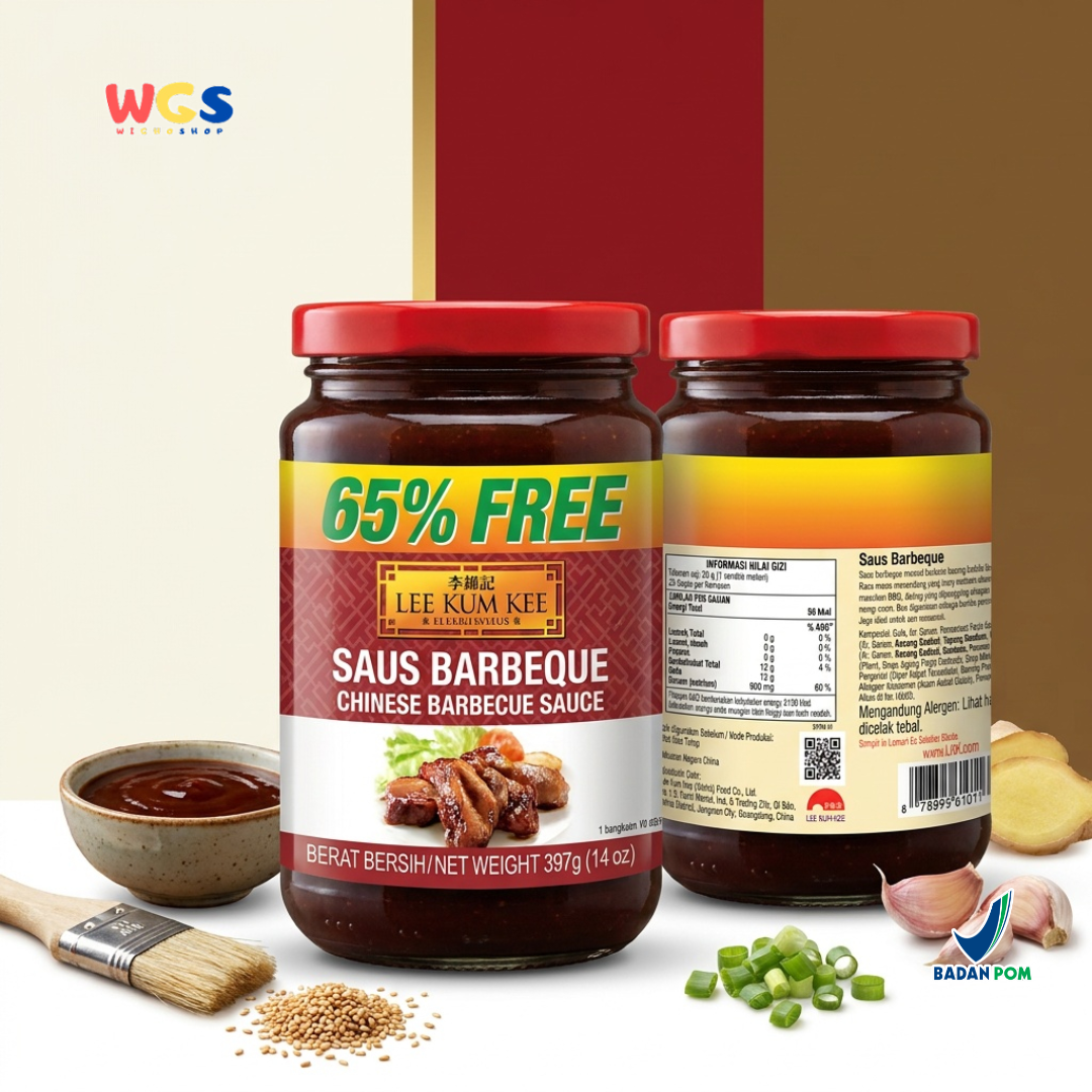 Lee Kum Kee Saus Barbeque 397g - Chinese Barbecue Sauce Marinasi BBQ Ayam Daging Panggang Grill Cocolan