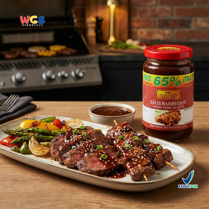 Lee Kum Kee Saus Barbeque 397g - Chinese Barbecue Sauce Marinasi BBQ Ayam Daging Panggang Grill Cocolan