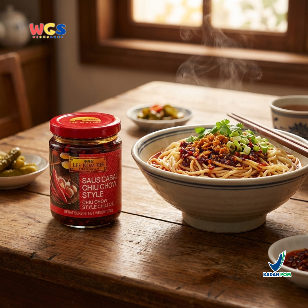 Lee Kum Kee Chiu Chow Style Chili Oil Chili Sauce 205g