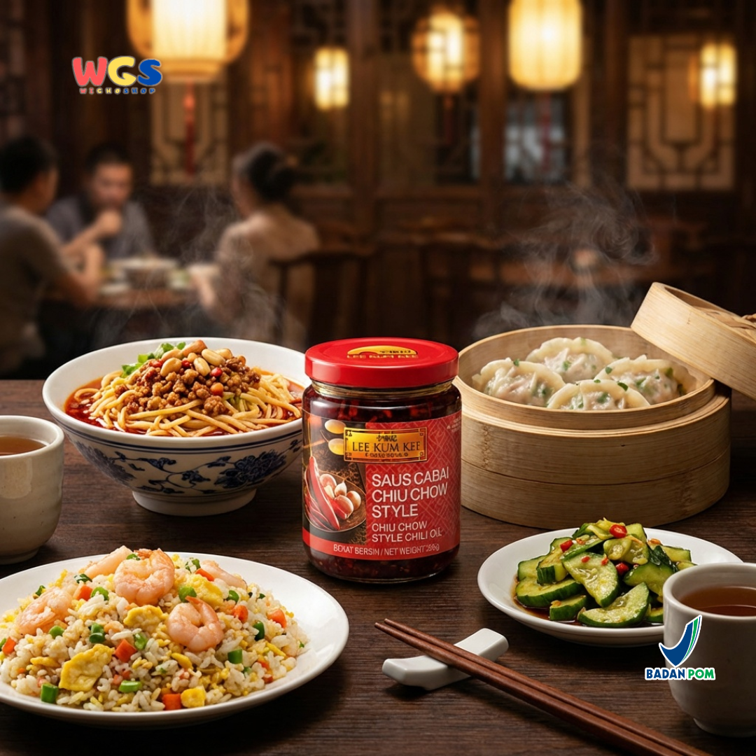 Lee Kum Kee Chiu Chow Style Chili Oil Chili Sauce 205g