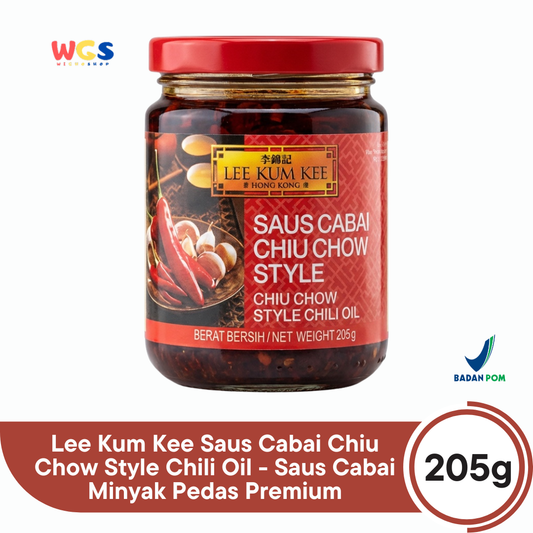 Lee Kum Kee Chiu Chow Style Chili Oil Saus Cabai 205g