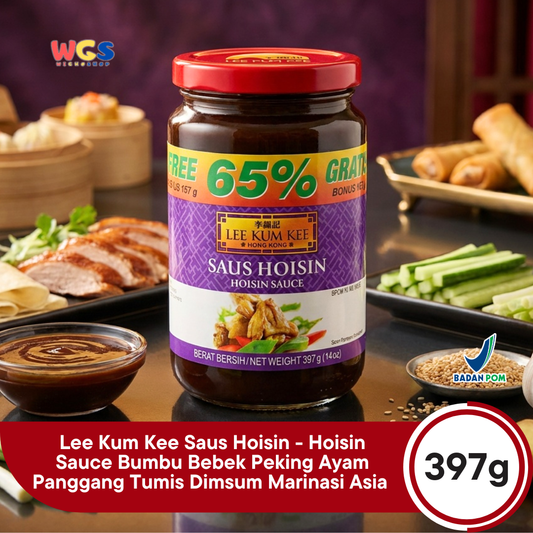 Lee Kum Kee Saus Hoisin 397g - Hoisin Sauce Bumbu Bebek Peking Ayam Panggang Tumis Dimsum Marinasi Asia