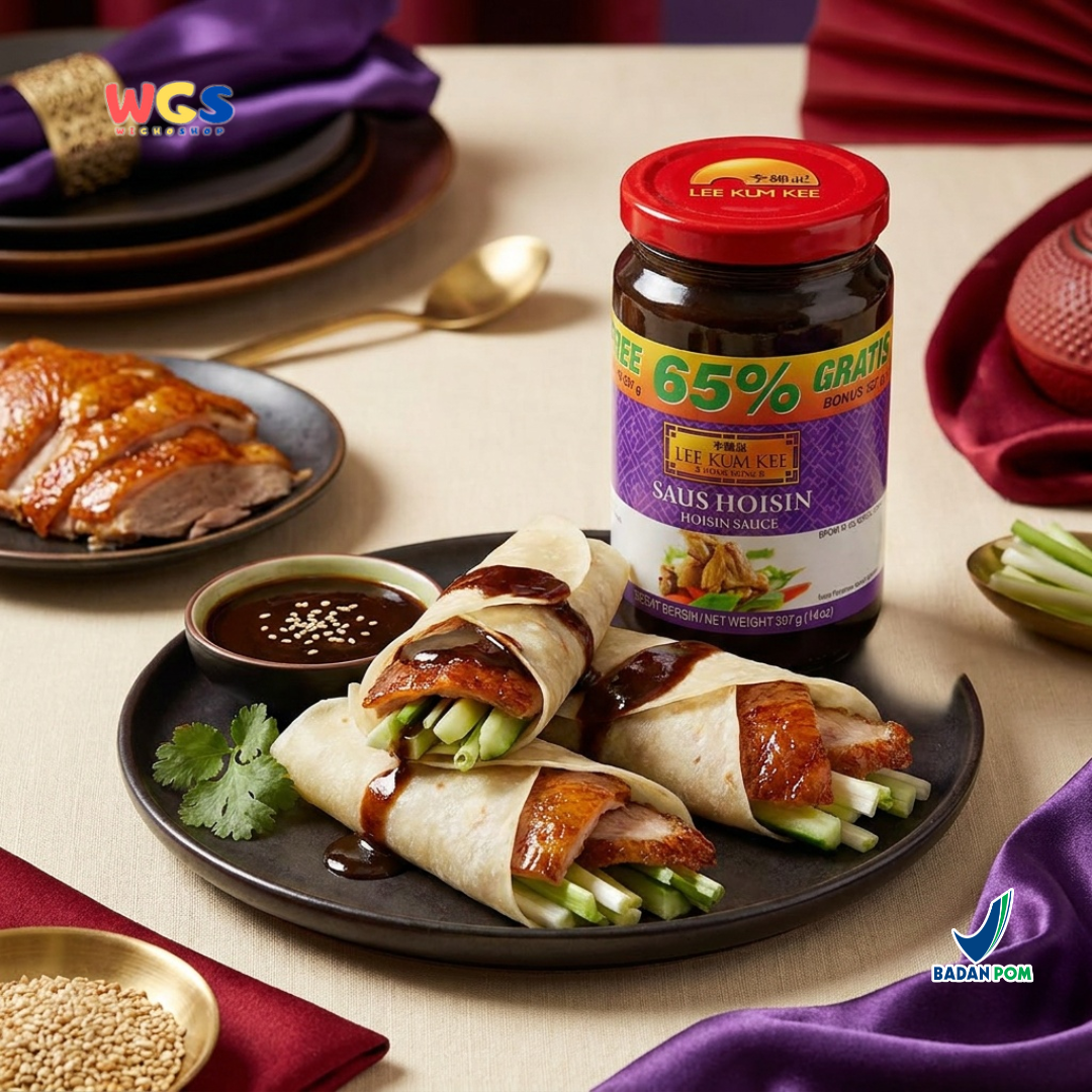 Lee Kum Kee Saus Hoisin 397g - Hoisin Sauce Bumbu Bebek Peking Ayam Panggang Tumis Dimsum Marinasi Asia