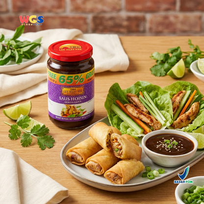 Lee Kum Kee Saus Hoisin 397g - Hoisin Sauce Bumbu Bebek Peking Ayam Panggang Tumis Dimsum Marinasi Asia