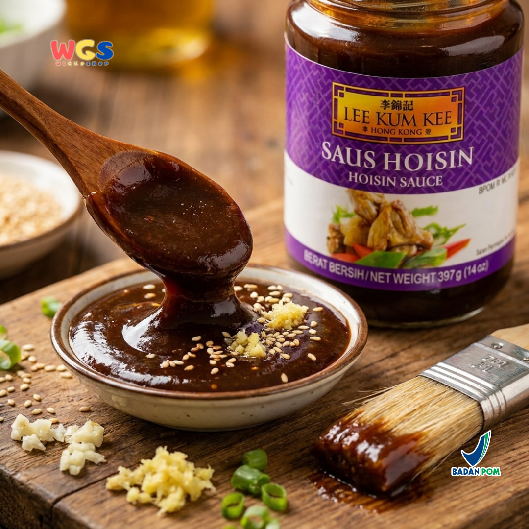 Lee Kum Kee Saus Hoisin 397g - Hoisin Sauce Bumbu Bebek Peking Ayam Panggang Tumis Dimsum Marinasi Asia