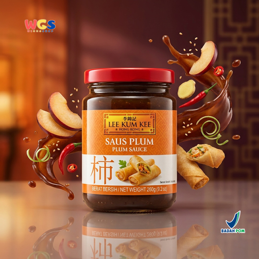 Lee Kum Kee Saus Plum 260g - Plum Sauce Cocolan Lumpia Bebek Panggang Ayam Goreng Dimsum Saus Asam Manis