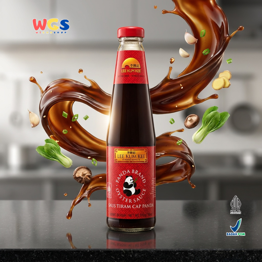 Lee Kum Kee Saus Tiram Cap Panda 510g - Panda Brand Oyster Sauce Tumis Ayam Seafood Sayur Nasi Dapur