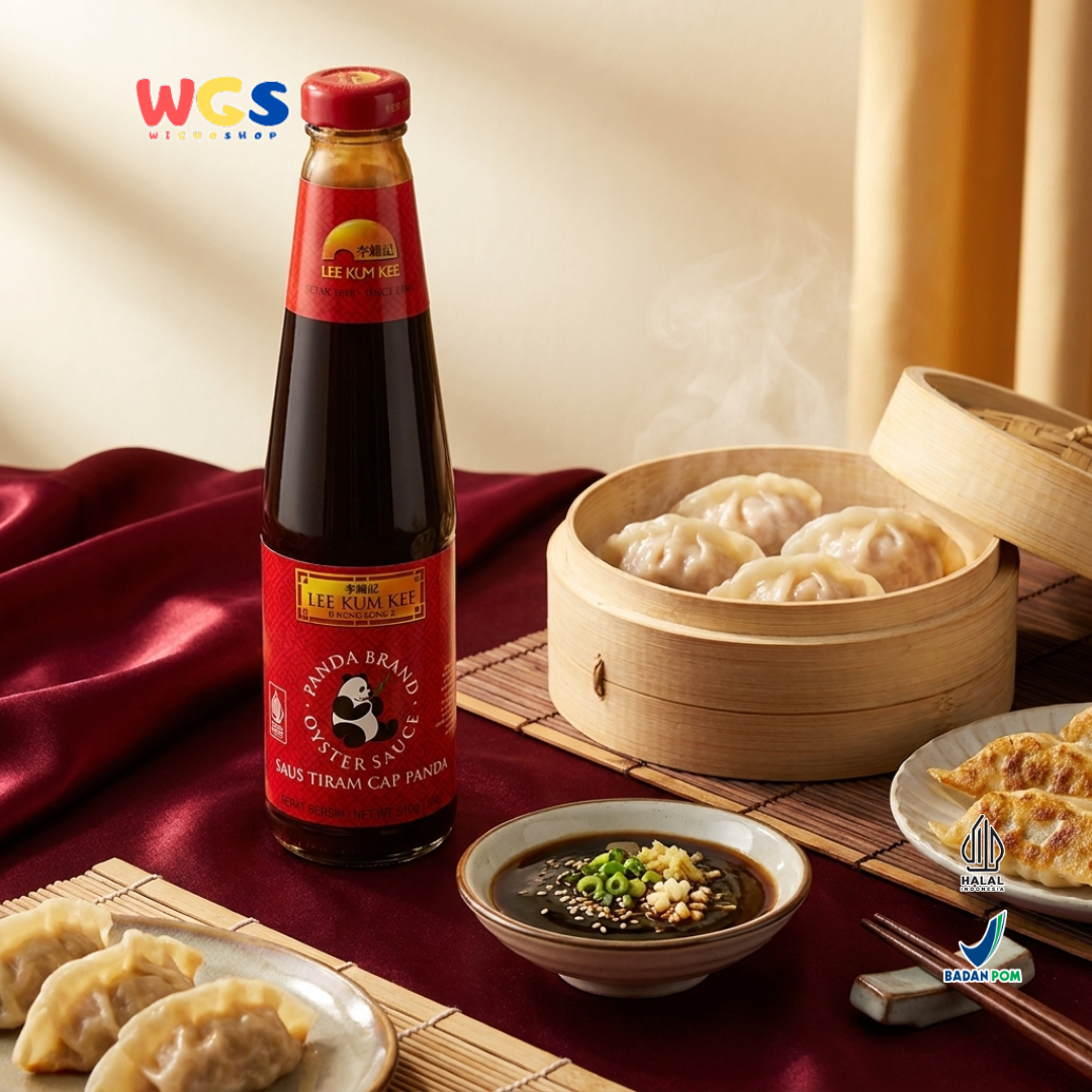 Lee Kum Kee Saus Tiram Cap Panda 510g - Panda Brand Oyster Sauce Tumis Ayam Seafood Sayur Nasi Dapur