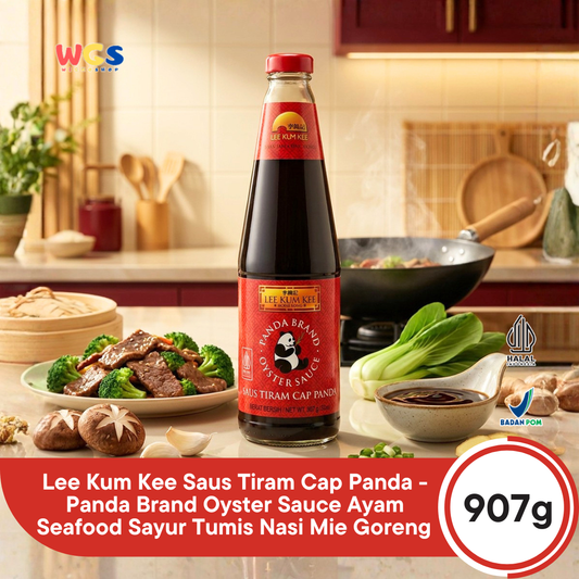 Lee Kum Kee Saus Tiram Cap Panda 907g - Panda Brand Oyster Sauce Ayam Seafood Sayur Tumis Nasi Mie Goreng