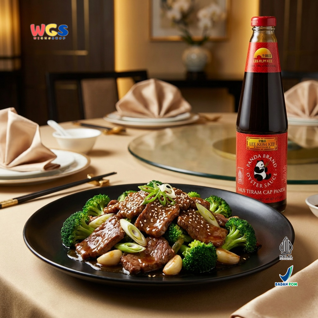Lee Kum Kee Saus Tiram Cap Panda 907g - Panda Brand Oyster Sauce Ayam Seafood Sayur Tumis Nasi Mie Goreng