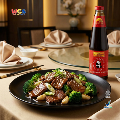 Lee Kum Kee Saus Tiram Cap Panda 907g - Panda Brand Oyster Sauce Ayam Seafood Sayur Tumis Nasi Mie Goreng
