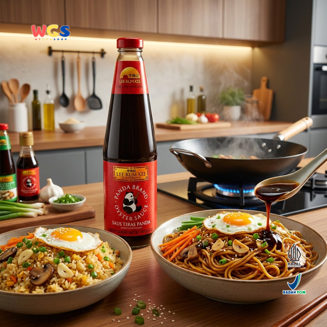 Lee Kum Kee Saus Tiram Cap Panda 907g - Panda Brand Oyster Sauce Ayam Seafood Sayur Tumis Nasi Mie Goreng