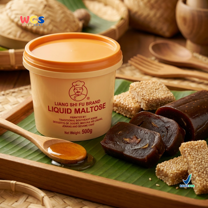 Liang Shi Fu Liquid Maltose 500g - Sirup Maltosa Cair untuk Kue, Dodol, Permen & Glaze Ayam