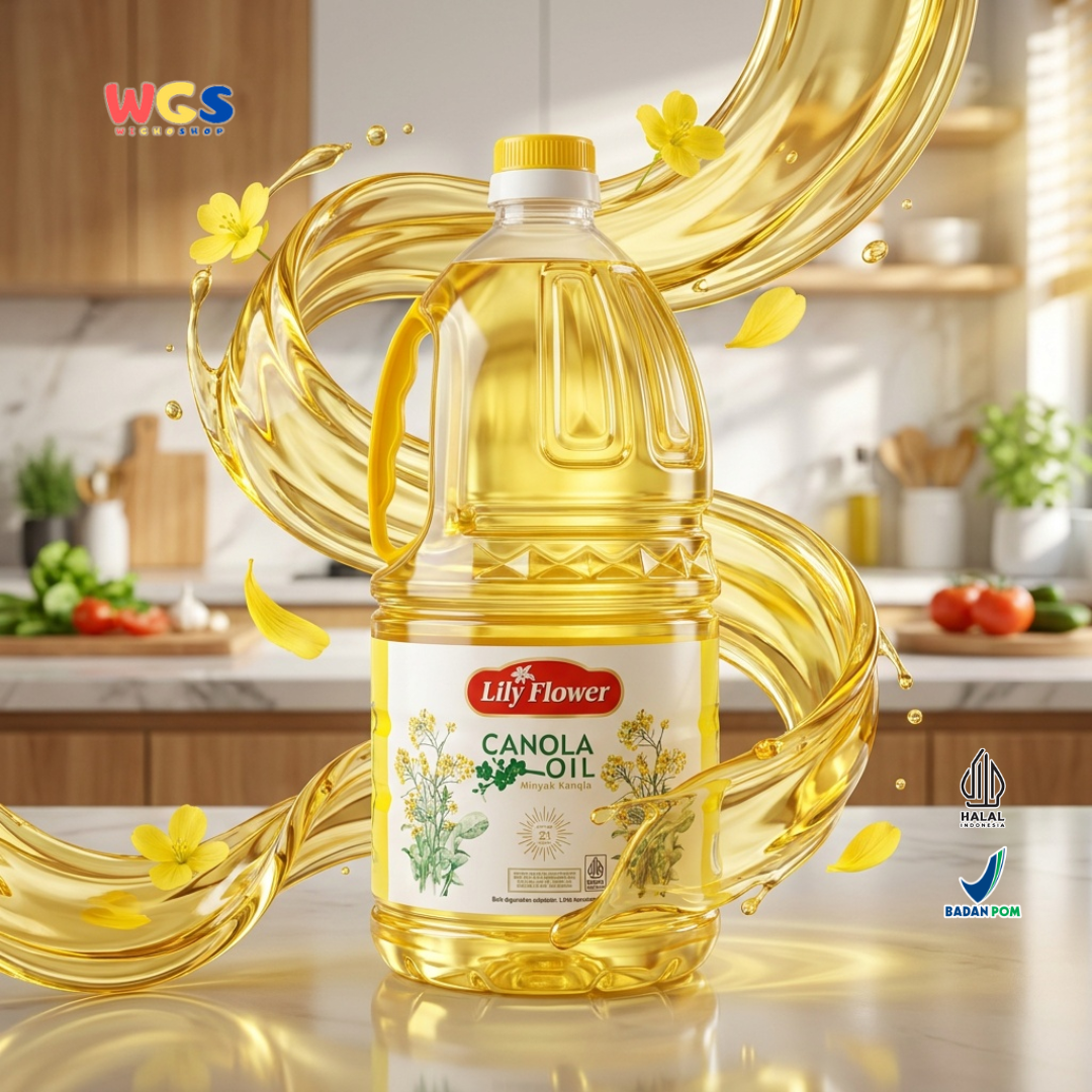 Lily Flower Canola Oil Cooking 2 ltr - Canola Oil