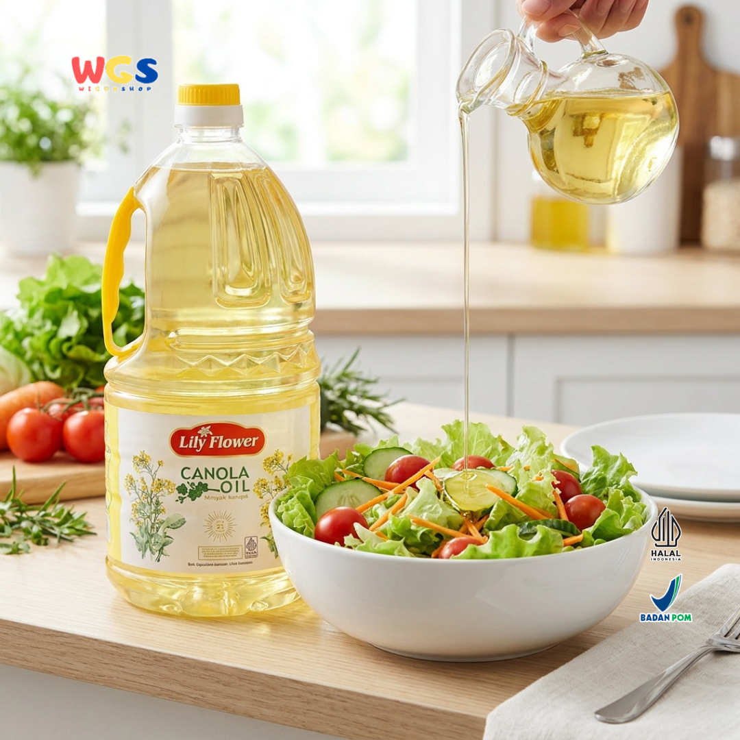 Lily Flower Canola Oil Cooking 2 ltr - Canola Oil