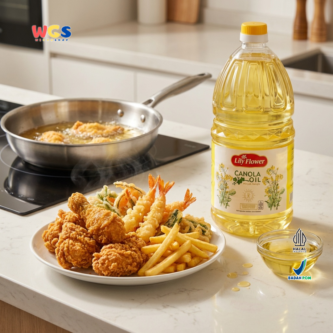 Lily Flower Canola Oil Cooking 2 ltr - Canola Oil