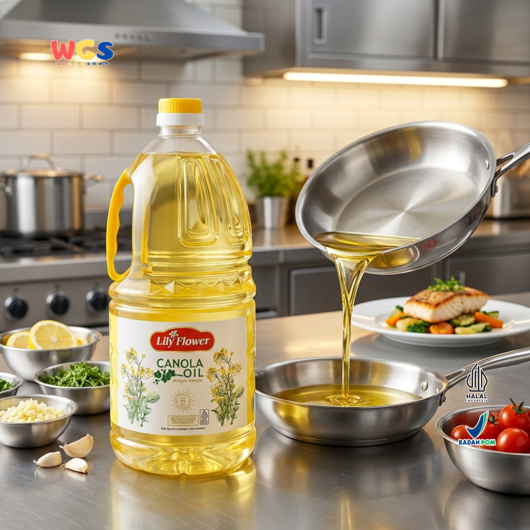 Lily Flower Canola Oil Cooking 2 ltr - Canola Oil