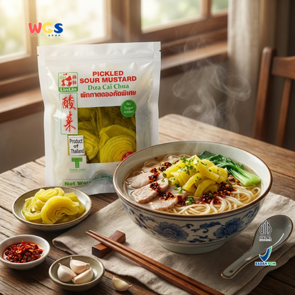 LinLin Pickled Sour Mustard Dua Cai Chua 300 gr - Pickled Mustard Greens