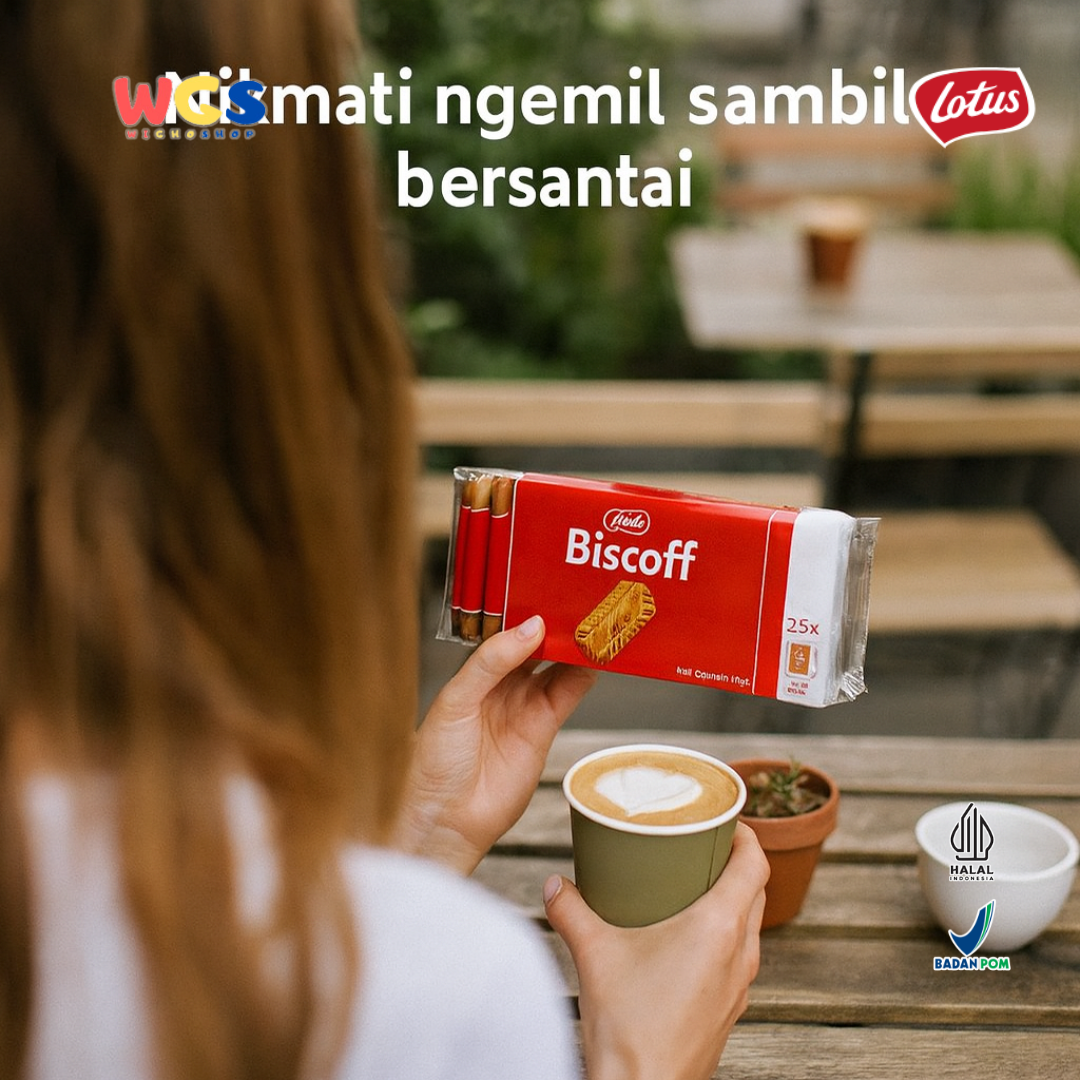 Lotus Biscoff Caramelised Biscuit 156g – 25 Snack Pack