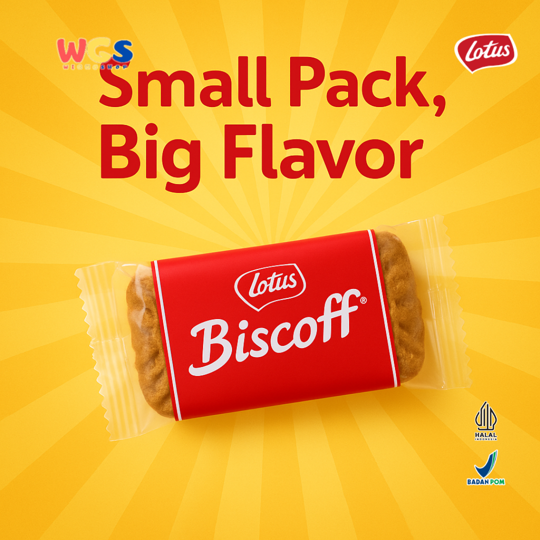 Lotus Biscoff Caramelised Biscuit 156g – 25 Snack Pack