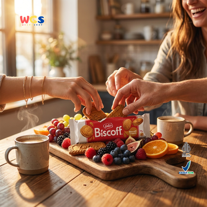 Lotus Biscoff Sandwich Biscuit with Biscoff Cream 110g – Biskuit Karamel Isi Krim