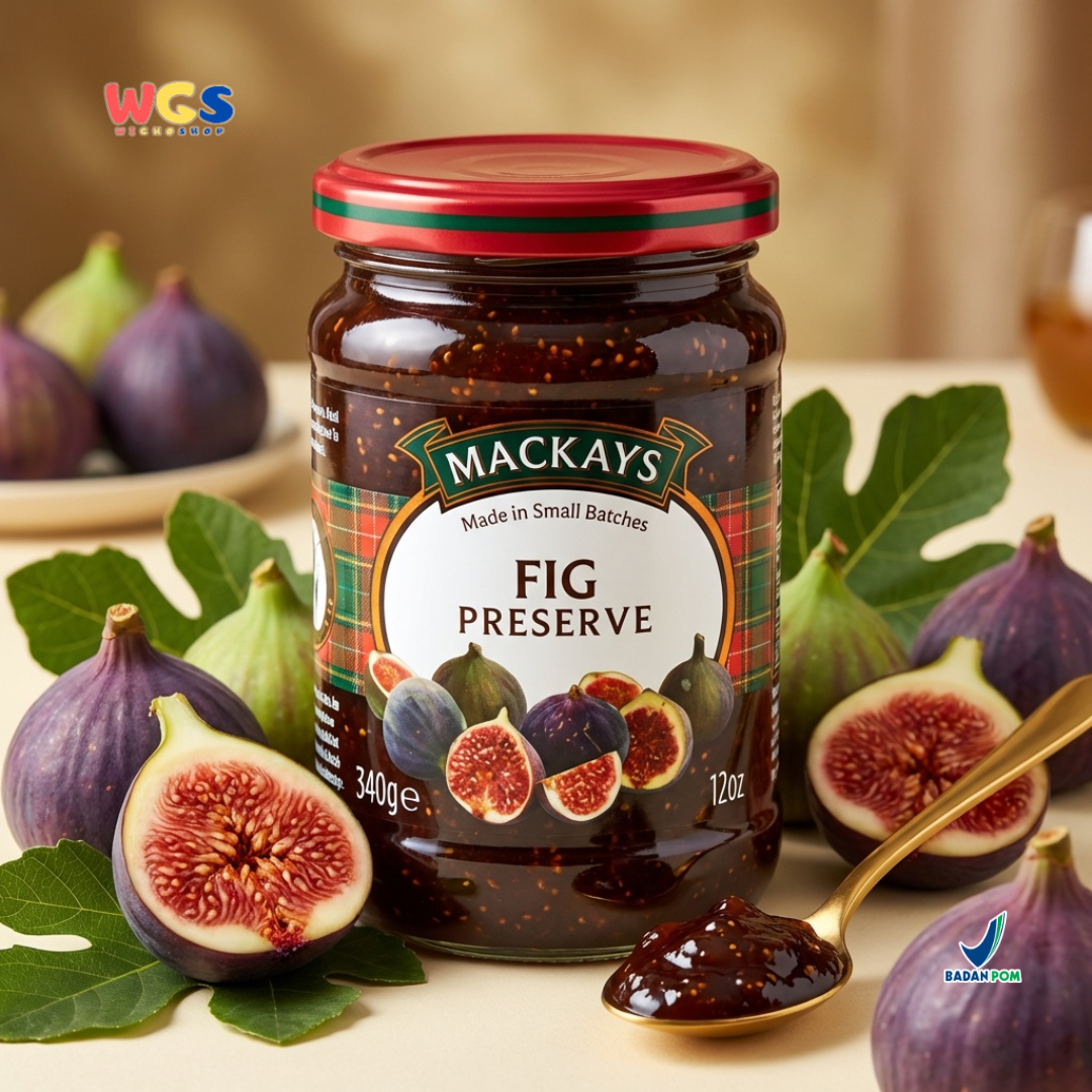Mackays Fig Preserve Jam 340g - Fig Jam