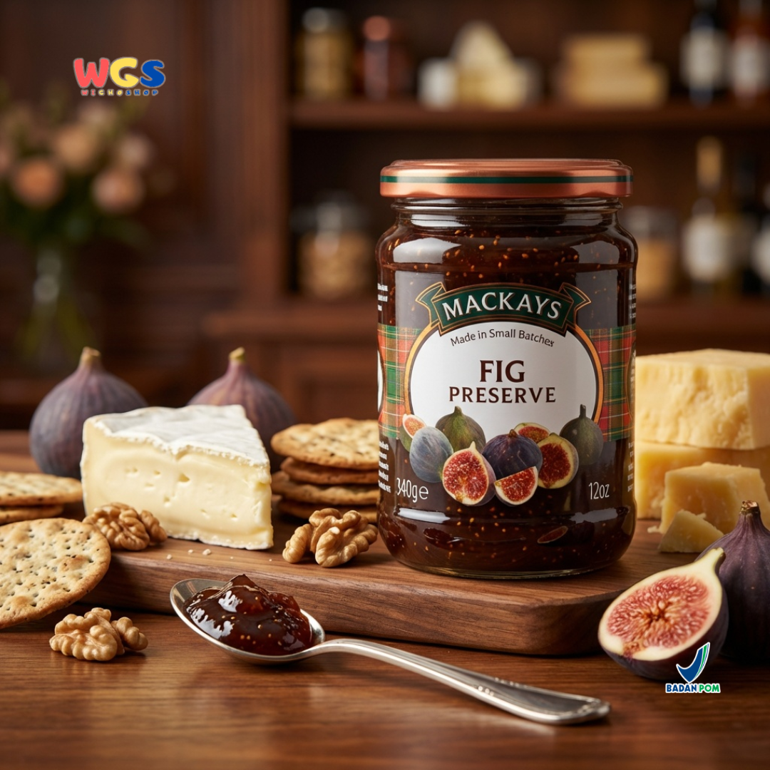 Mackays Fig Preserve Jam 340g - Fig Jam