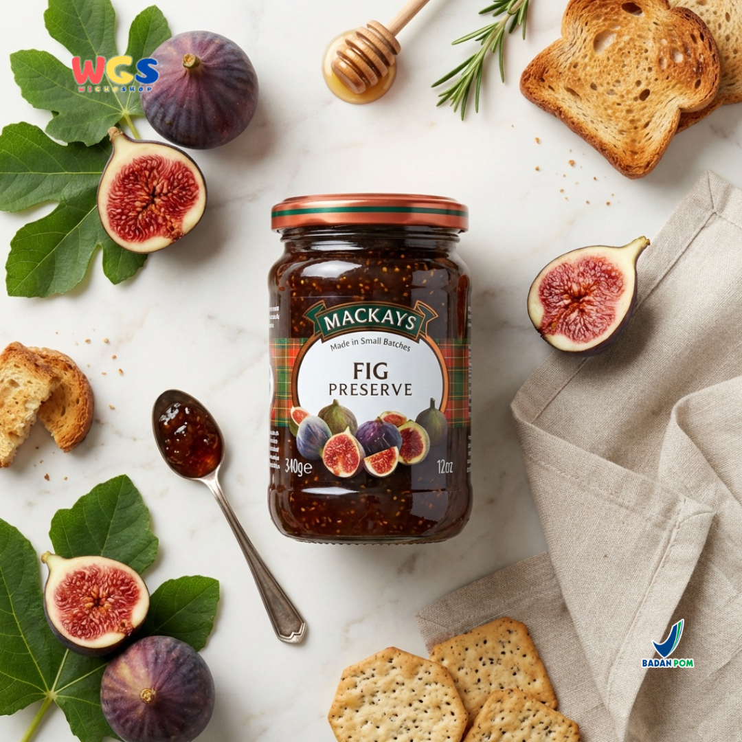 Mackays Fig Preserve Jam 340g - Fig Jam